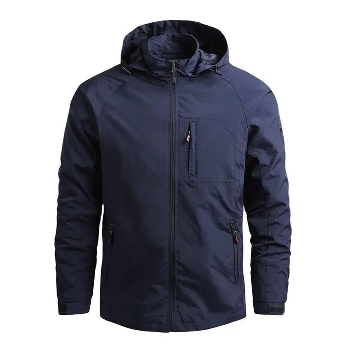 SaneShoppe-Winter Men's Hooded Waterproof Hiking Jacket - 2022 Techwear