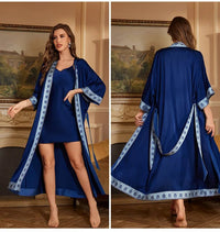 Dressing Gown14:173#Navy Blue Set;5:100014066#S