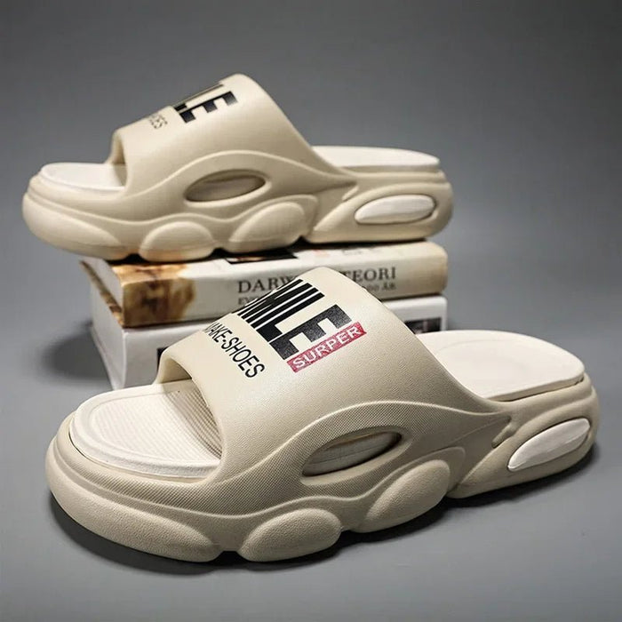 SaneShoppe - Soft Air Cushion Platform Slippers for Men and Women