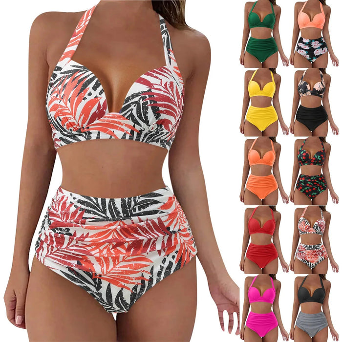 Bikini Set14:175#Green;200007763:201336100;5:100014064#S