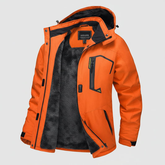 SaneShoppe - TACVASEN Winter Waterproof Ski Snowboard Jacket Womens Thermal Heavy Fleece Jackets Casual Work Rain Coat Windbreaker Parka