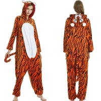 SaneShoppe - Unisex Winter Animal Onesies - Fluffy and Fun Sleepwear for Kids and Adults