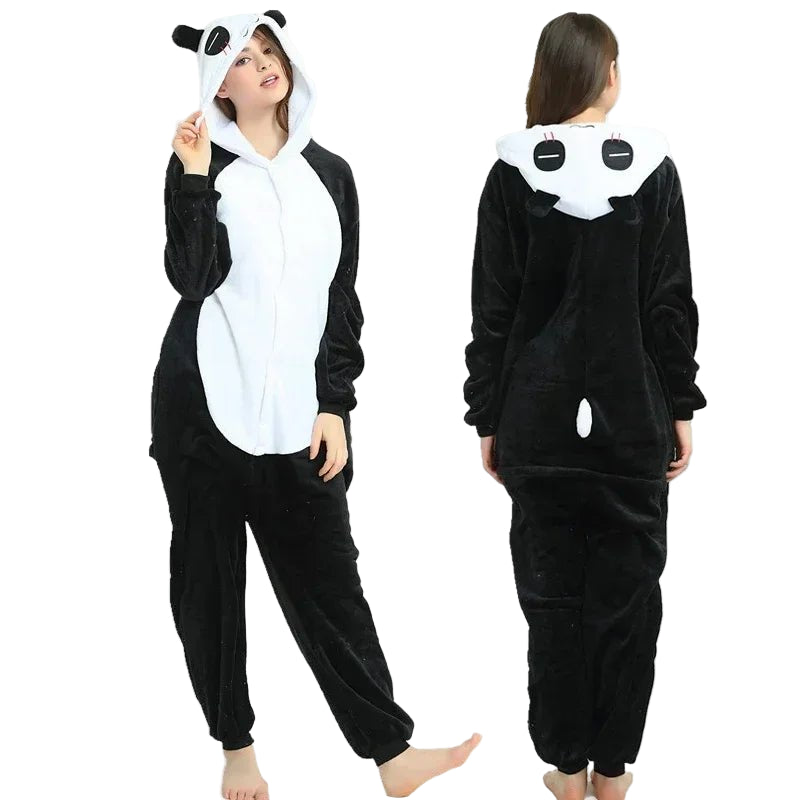 YSOYOK Unisex Winter Animal Onesies - Fluffy and Fun Sleepwear for Kids and Adults