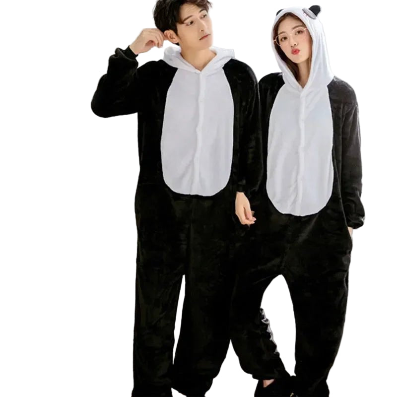 YSOYOK Unisex Winter Animal Onesies - Fluffy and Fun Sleepwear for Kids and Adults