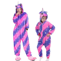SaneShoppe - Unisex Winter Animal Onesies - Fluffy and Fun Sleepwear for Kids and Adults