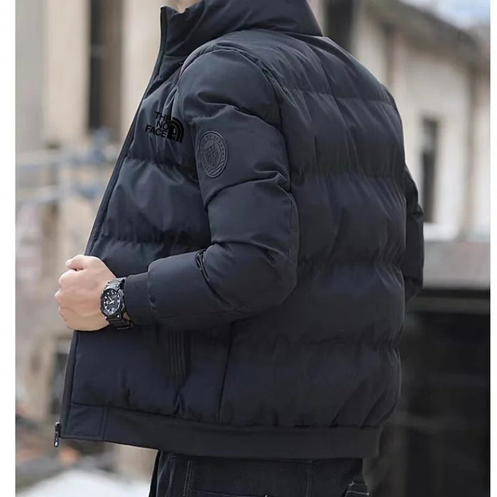 SaneShoppe - Winter Jacket Men Stand Collar Warm Down Jacket Street Fashion Casual Brand Men's Parka North Coat