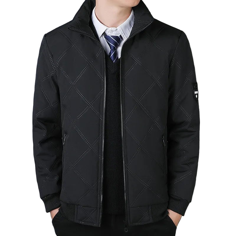 SaneShoppe - Men's Casual Hooded Cotton Jacket - Winter Warmth, Windproof and Stylish
