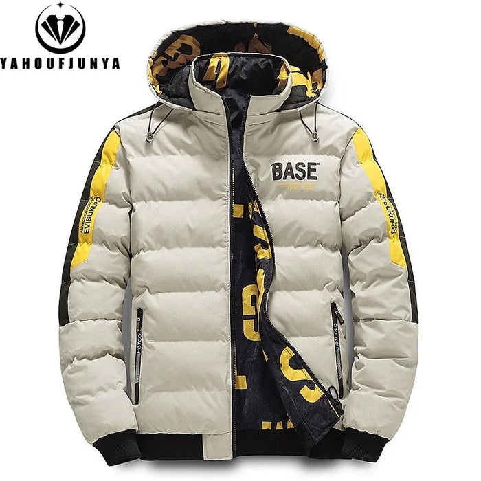 SaneShoppe - Winter Men Outdoor Windbreak Brand Removable Hooded Jacket Men Windbreak Thick Warm Casual Fashion Parka Jacket Coat Male Hots