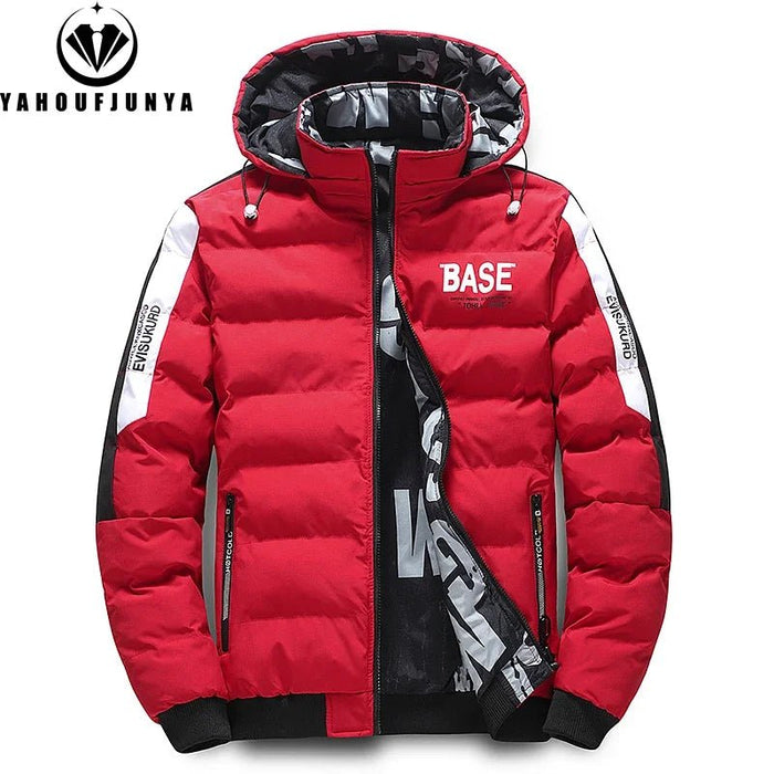 SaneShoppe - Winter Men Outdoor Windbreak Brand Removable Hooded Jacket Men Windbreak Thick Warm Casual Fashion Parka Jacket Coat Male Hots