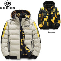 SaneShoppe - Winter Men Outdoor Windbreak Brand Removable Hooded Jacket Men Windbreak Thick Warm Casual Fashion Parka Jacket Coat Male Hots