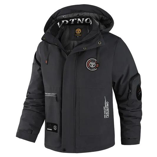 SaneShoppe - Winter Men Outdoor Windbreak Warm Travel Jacket Men Hooded Casual Fashion Sport Waterproof Climbing Trekking Jacket Male Coat
