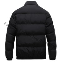 SaneShoppe - Winter Men's Jacket Fashion Men Thermal Parkas Coats Casual Classic Outwear Windbreaker Warm Padded Jackets Men Clothing