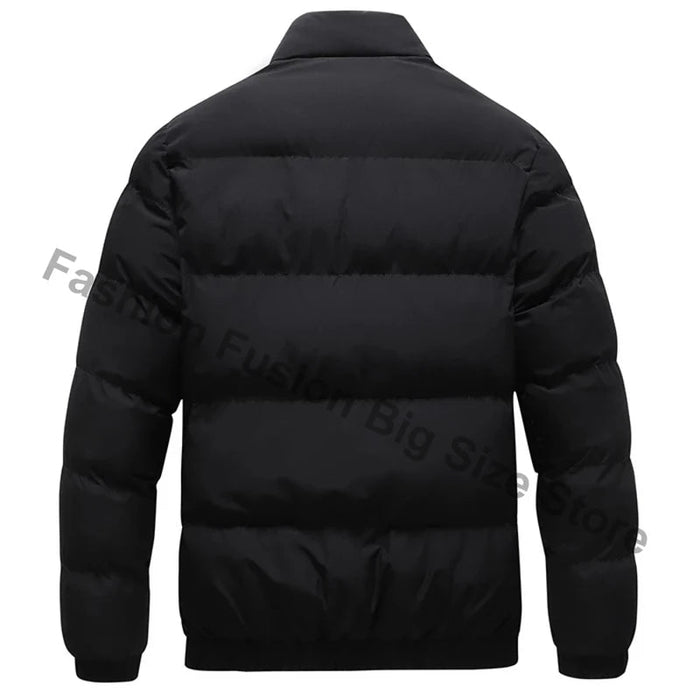 SaneShoppe - Winter Men's Jacket Fashion Men Thermal Parkas Coats Casual Classic Outwear Windbreaker Warm Padded Jackets Men Clothing