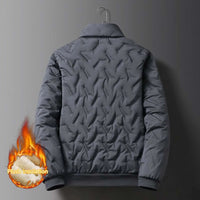 SaneShoppe - Winter Thicken Fleece Jackets for Men Windproof Coats Men's Outerwear Cropped Woolen Parka Coat Autumn Winter Warm Bomber Jacket