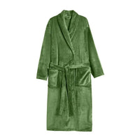 SaneShoppe - Winter Pockets Women's Fleece Robe - Cozy Nightgown