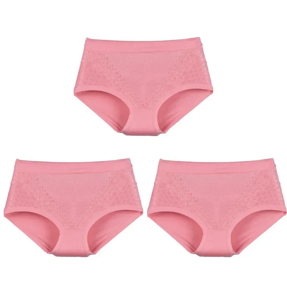 Underwear14:350850#Cherry Pink(3pcs);154:1013#1 pack;5:4183#3XL(70 - 85)