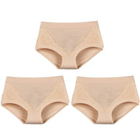 Underwear14:771#Beige(3pcs);154:1013#1 pack;5:4183#3XL(70 - 85)