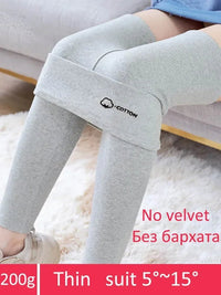 SaneShoppe - Winter Fleece Lined Women's Leggings: Stretchy, Thick, and Warm