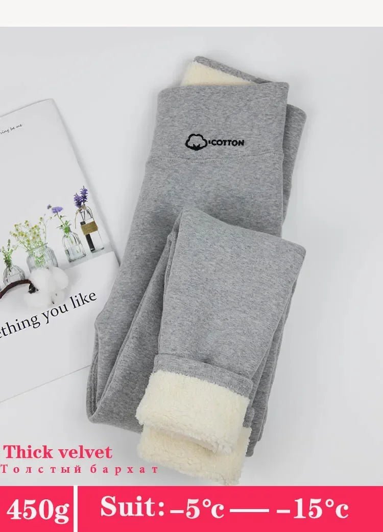 SaneShoppe - Winter Fleece Lined Women's Leggings: Stretchy, Thick, and Warm