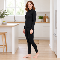 Cozy Cashmere Thermal Couples Set for Autumn & Winter Comfort
