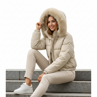 Elevate Your Style with Our Women's Cropped Padded Coat