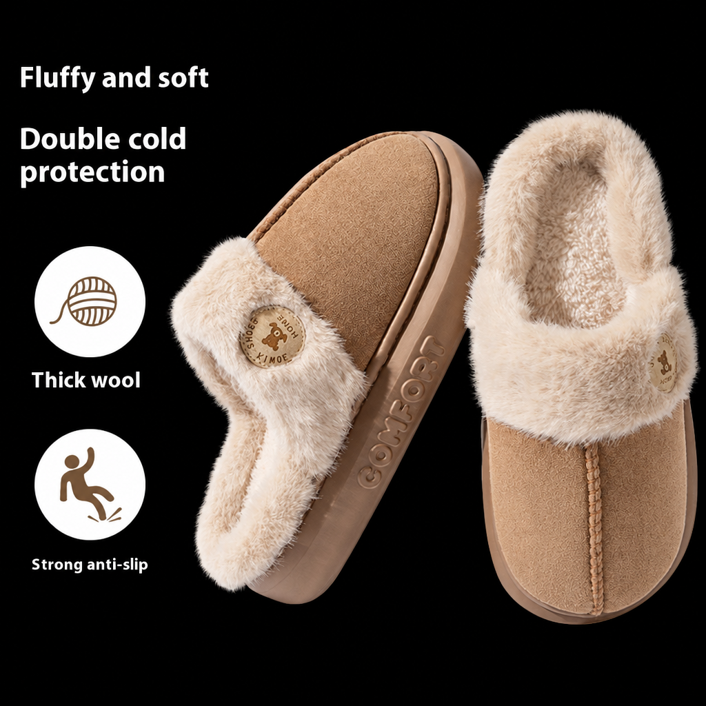 Cozy Winter Plush Slippers: Your Ultimate Comfort Companion at Home
