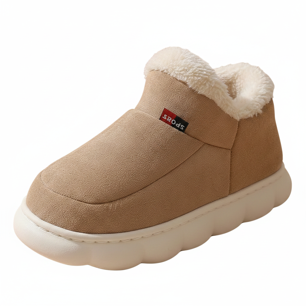 Bebealy Winter Men Slippers - Cozy and Stylish Indoor-Outdoor House Shoes