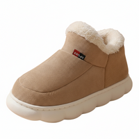 Bebealy Winter Men Slippers - Cozy and Stylish Indoor-Outdoor House Shoes