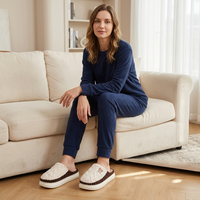 Cute Bear Plush Slippers: Warm and Stylish Fleece Shoes for Cozy Living