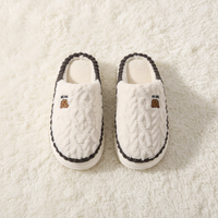 Cozy Winter Furry Slippers for Couples – Stay Warm and Comfortable Indoors