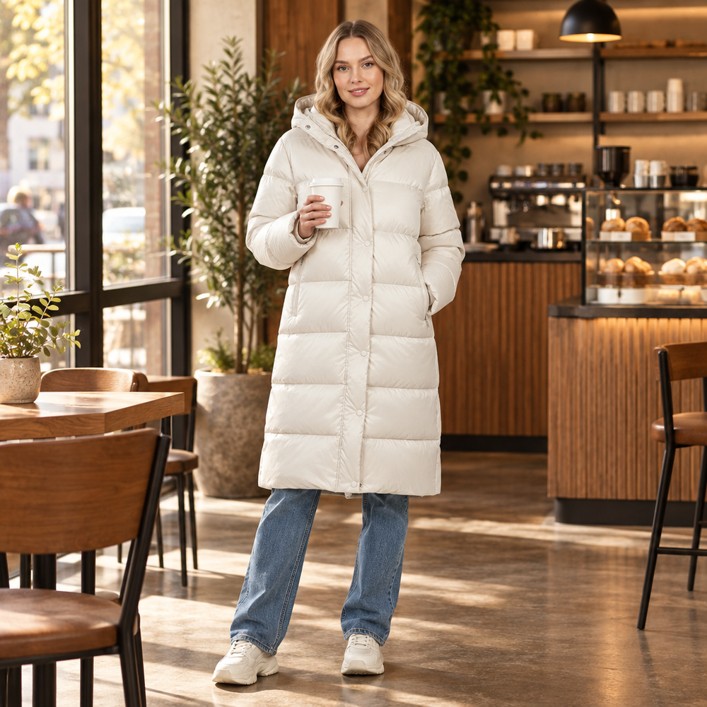Long Hooded Padded Coat: Stay Cozy and Chic This Winter