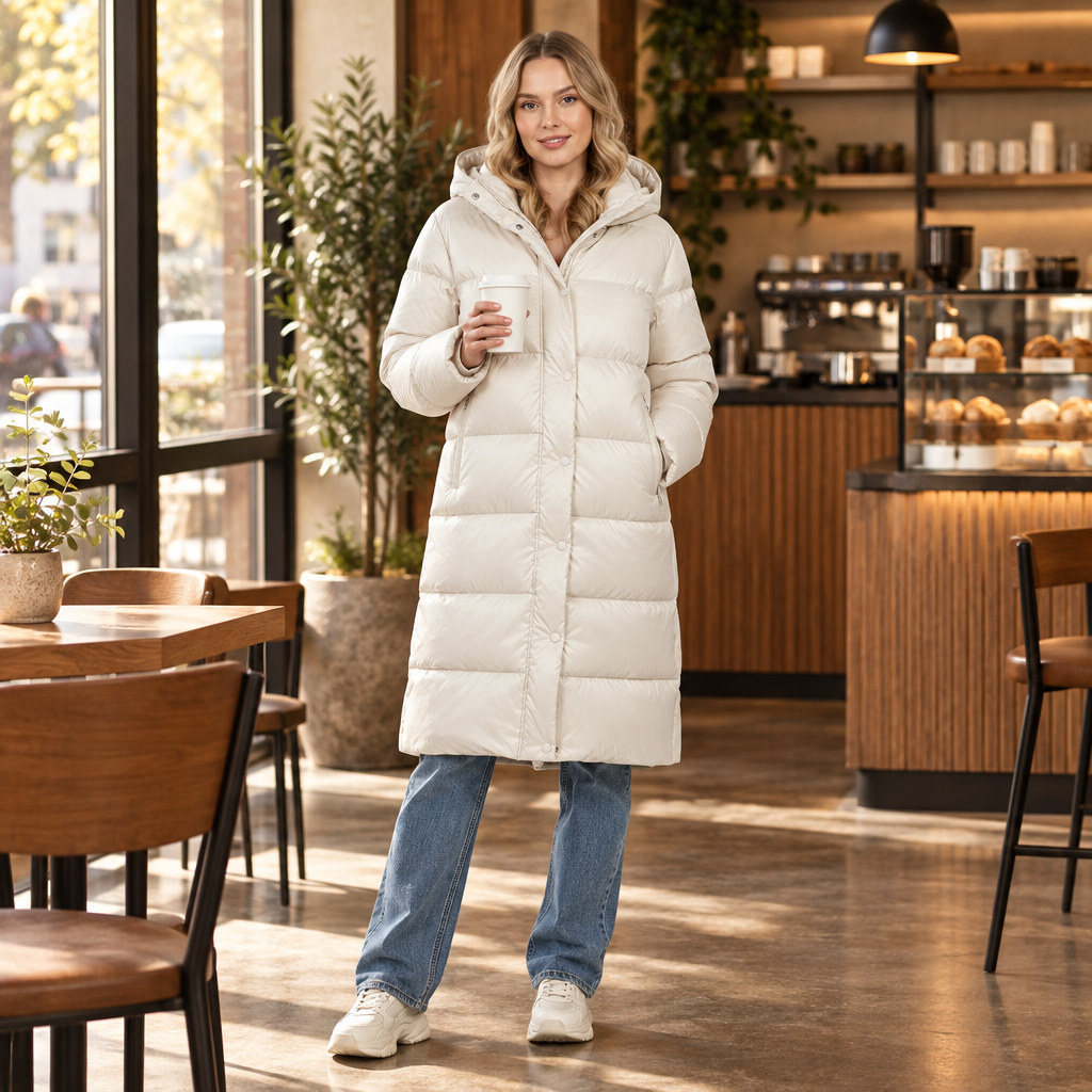 Long Hooded Padded Coat: Stay Cozy and Chic This Winter