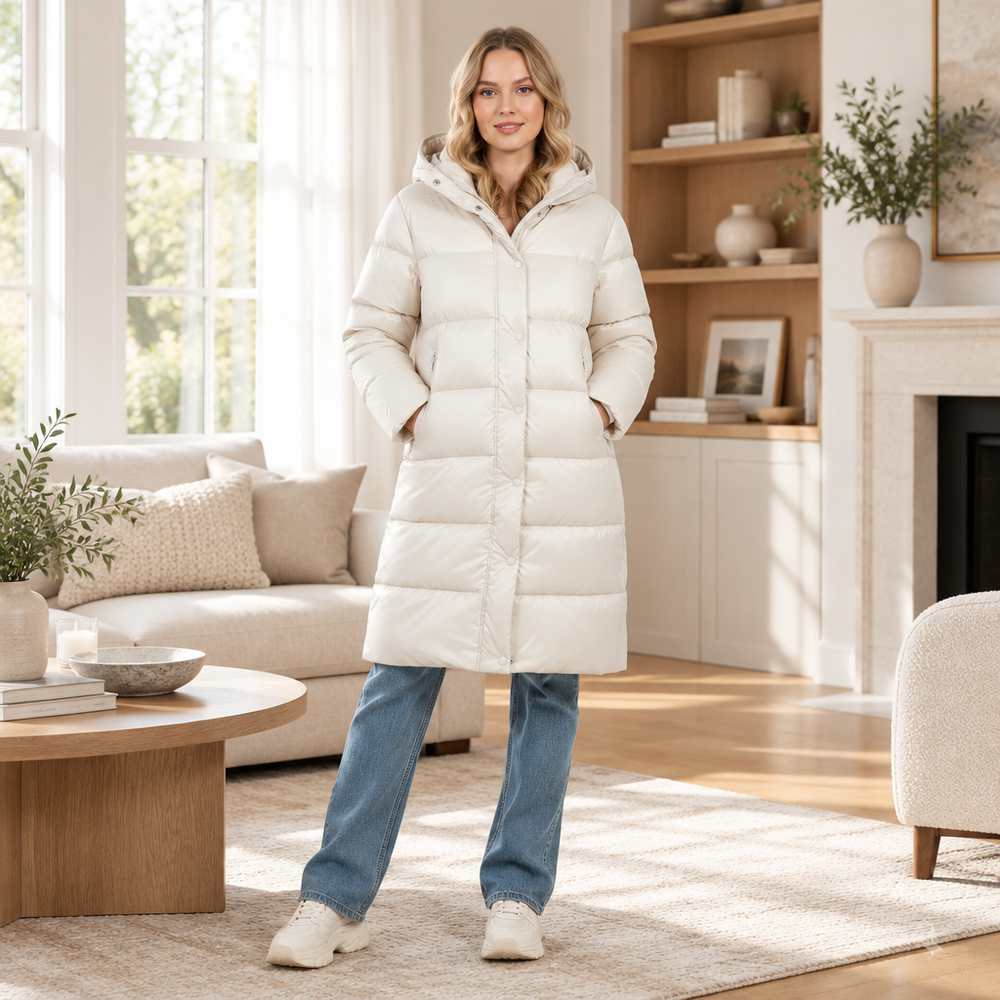 Long Hooded Padded Coat: Stay Cozy and Chic This Winter