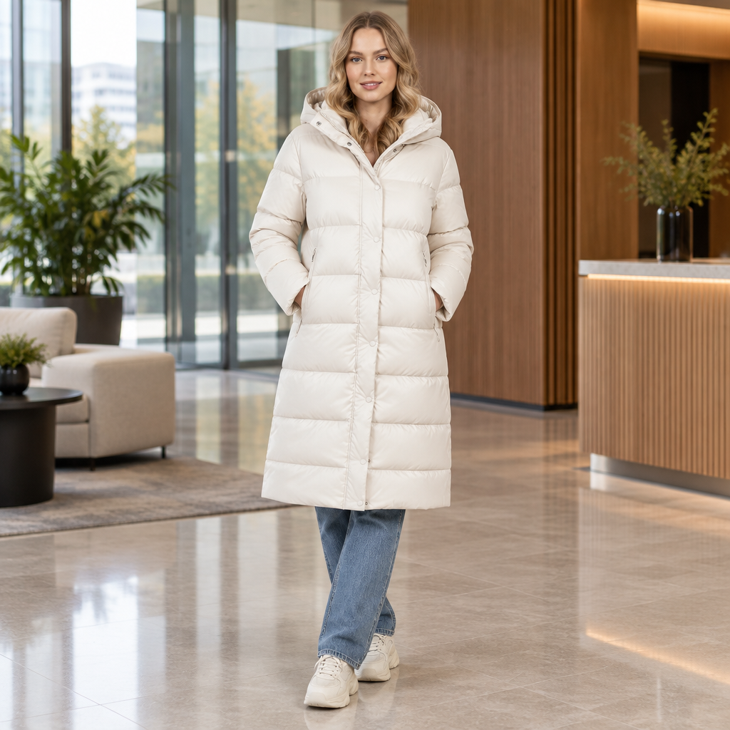 Long Hooded Padded Coat: Stay Cozy and Chic This Winter