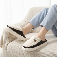 Cozy Winter Furry Slippers for Couples – Stay Warm and Comfortable Indoors