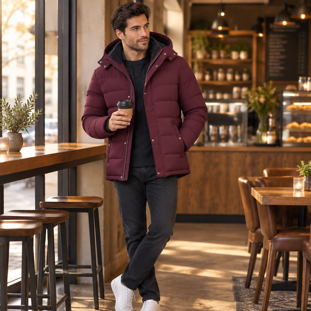 Men's Casual Winter Jacket: Stay Warm and Stylish This Season