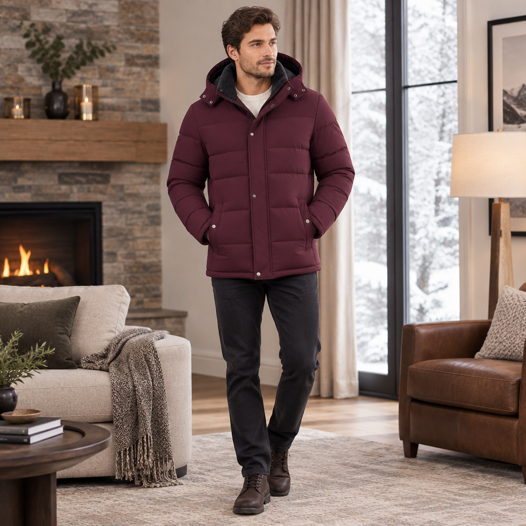 Men's Casual Winter Jacket: Stay Warm and Stylish This Season