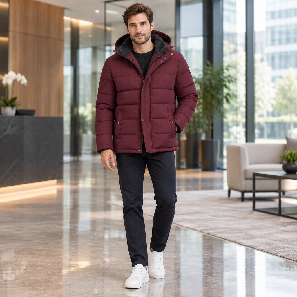 Men's Casual Winter Jacket: Stay Warm and Stylish This Season