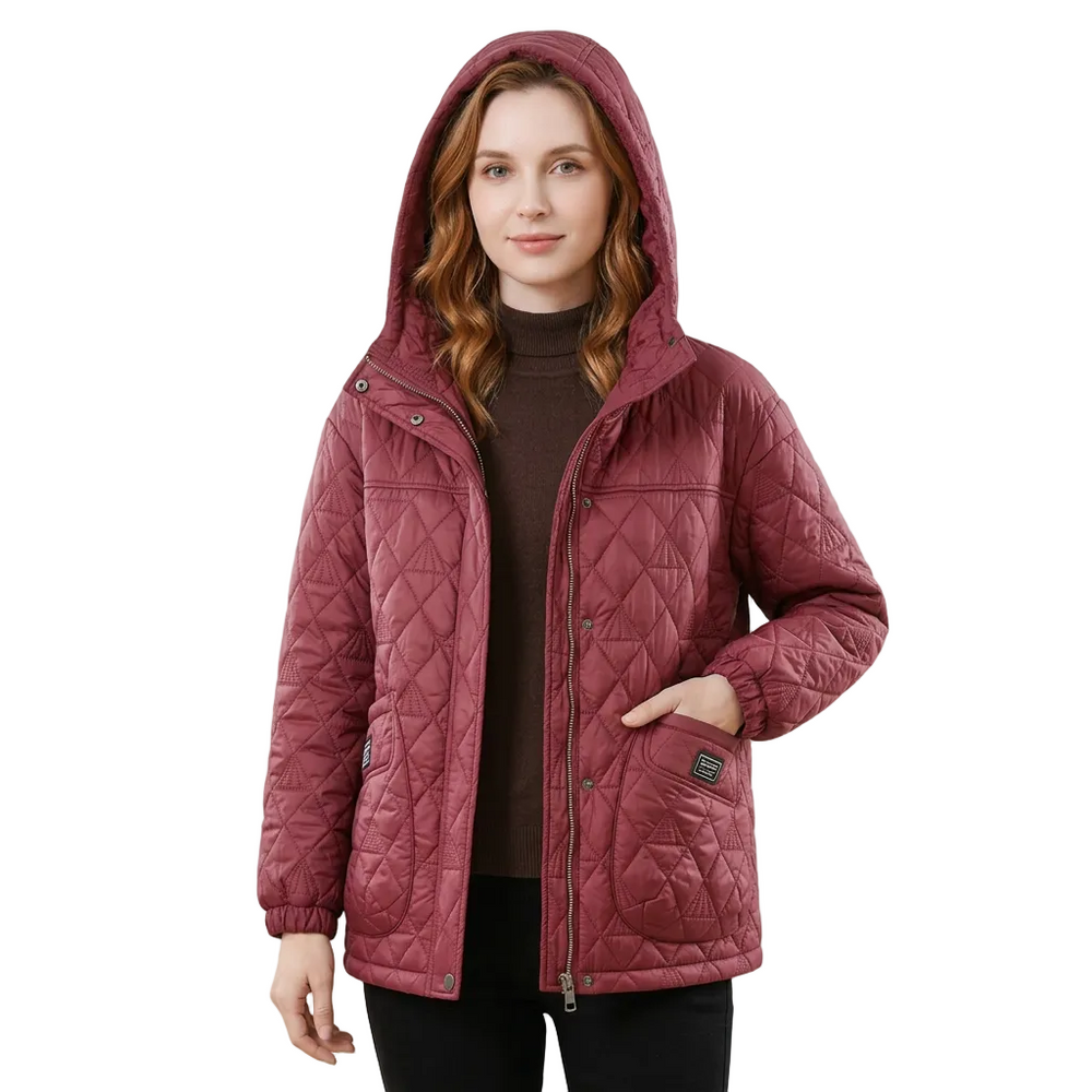 Elevate Your Winter Style with Our Women's Winter Quilted Jacket