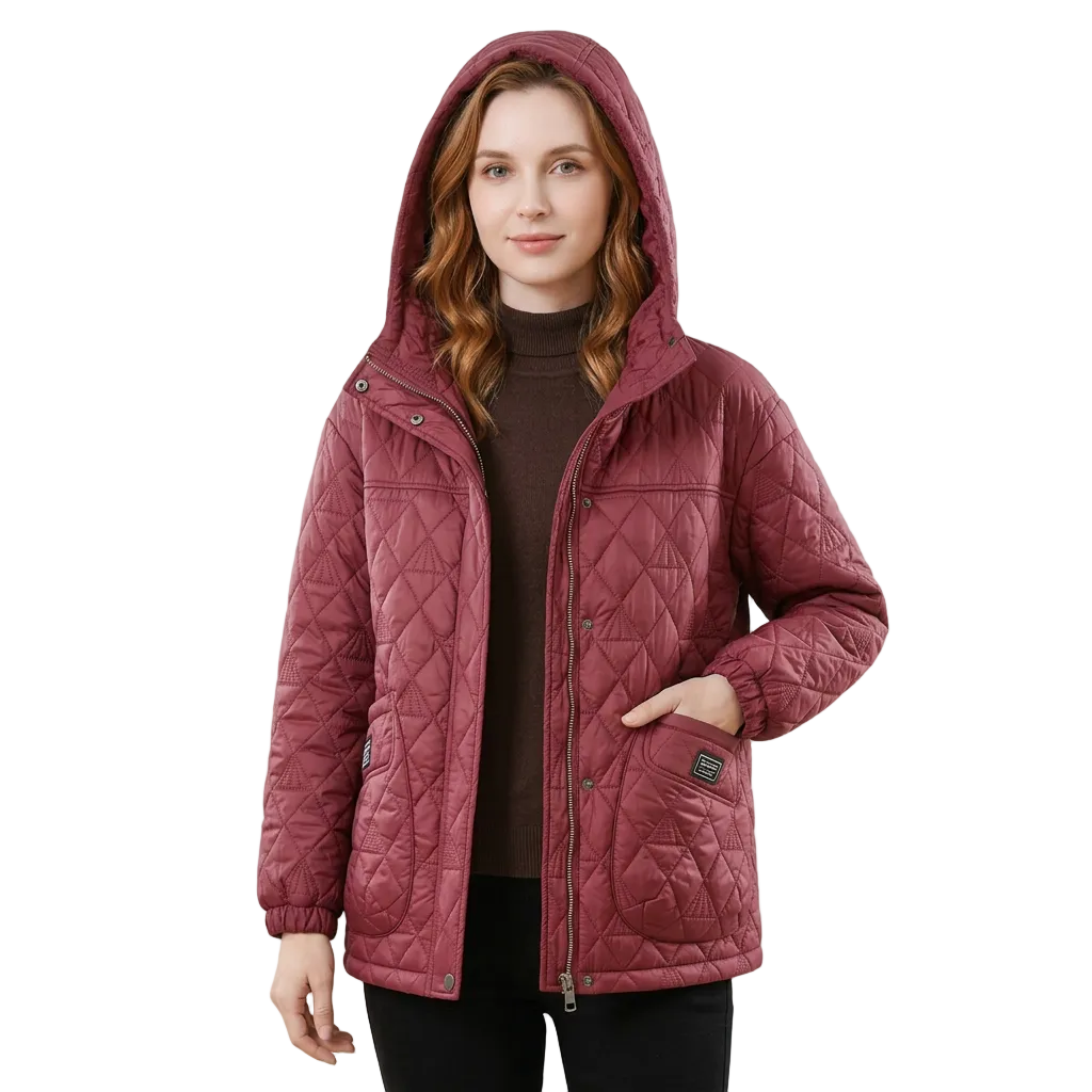 Elevate Your Winter Style with Our Women's Winter Quilted Jacket
