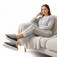 Bebealy Winter Men Slippers - Cozy and Stylish Indoor-Outdoor House Shoes