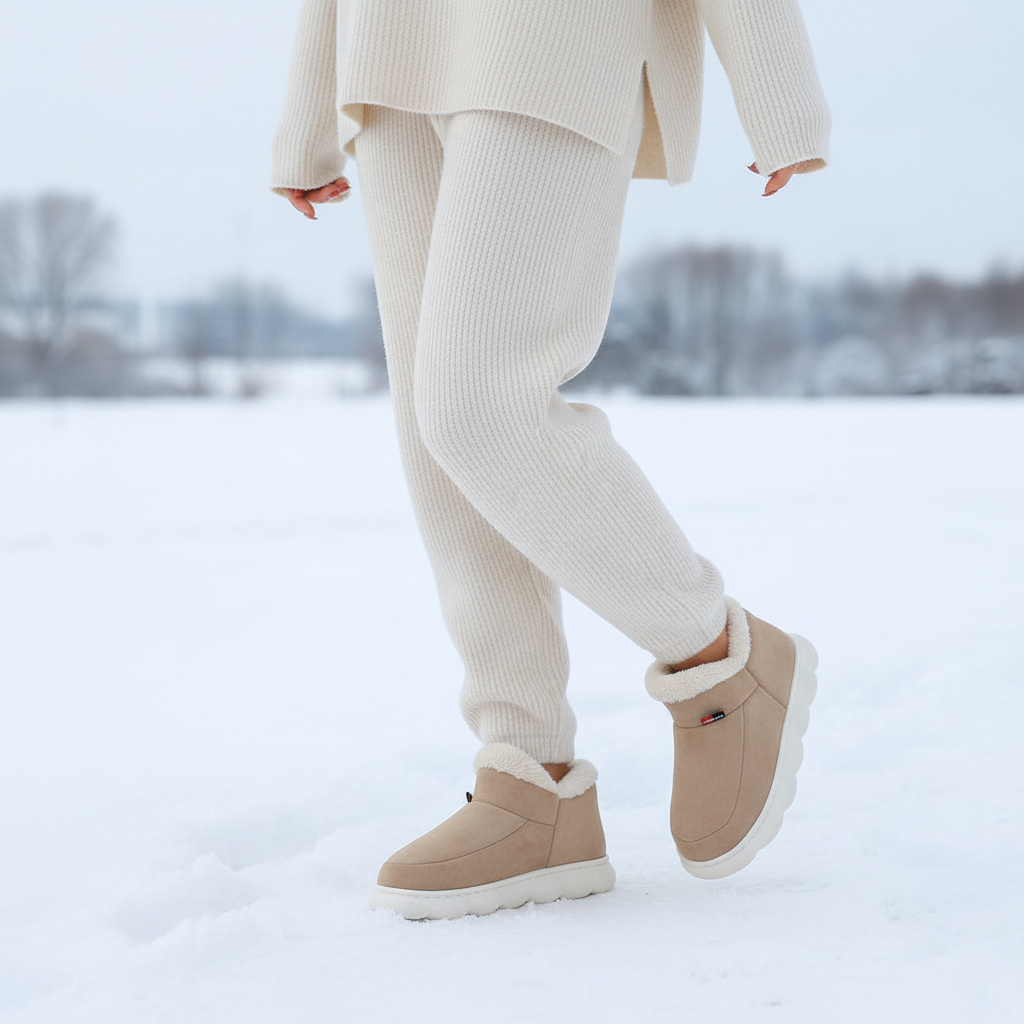 Bebealy Winter Men Slippers - Cozy and Stylish Indoor-Outdoor House Shoes