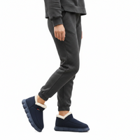 Bebealy Winter Men Slippers - Cozy and Stylish Indoor-Outdoor House Shoes