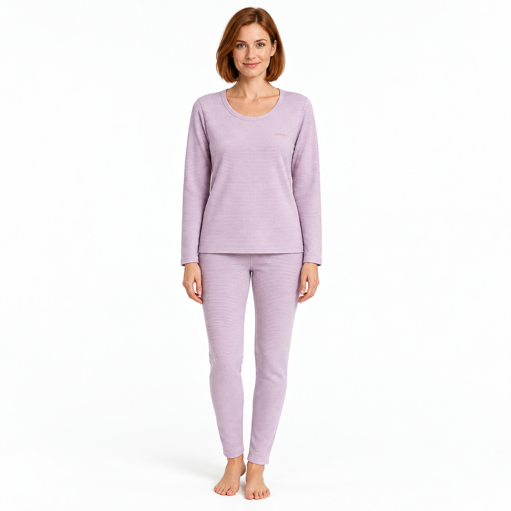 Luxury Cashmere Silk Thermal Set: Cozy Elegance for Autumn and Winter